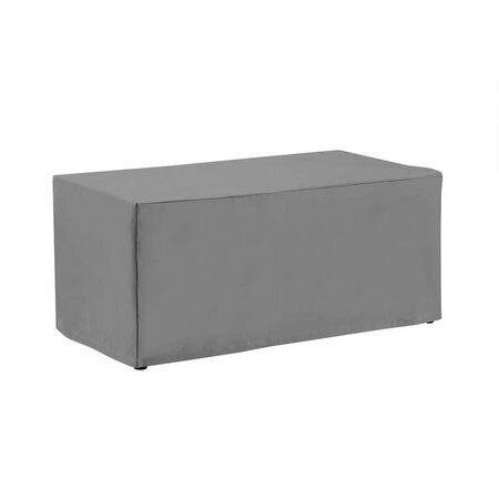 TERRAZA Outdoor Rectangular Table Furniture Cover; Gray TE3582594